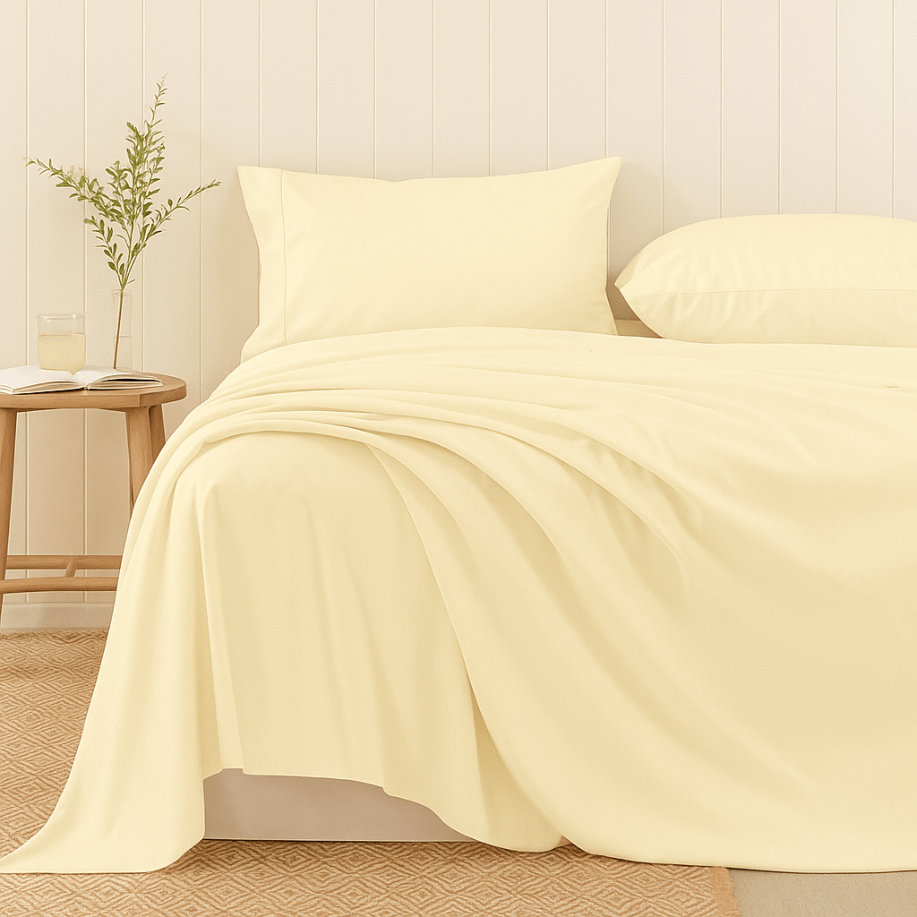 Luxury Thread Count Flat Sheet - 200TC BCI Cotton - Image 3