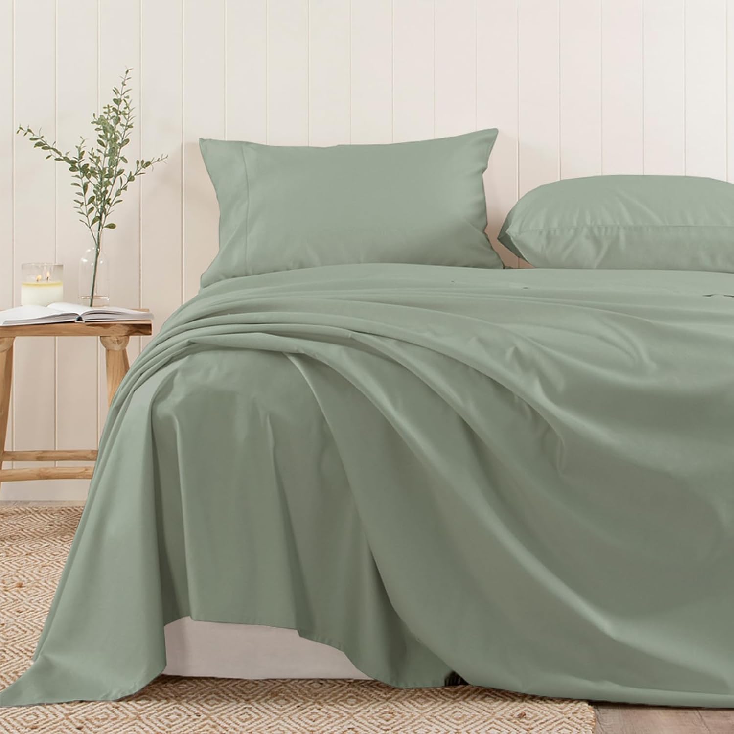 Luxury Thread Count Flat Sheet - 200TC BCI Cotton - Image 4