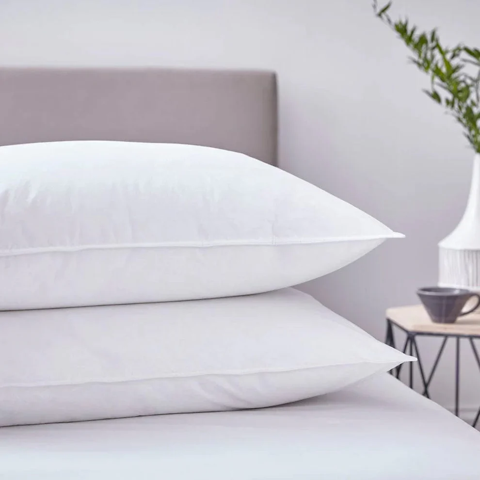Luxury Microfiber Pillow in a 100% Cotton Casing